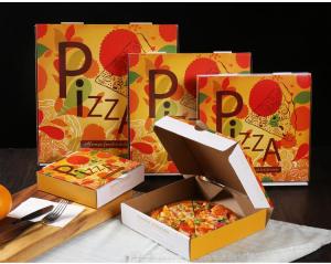 Wholesale offset printing paper: Pizza Box 7/9/10/12 Inch Pizza Box Wholesale Corrugated Cow Leather Pizza Packing Box