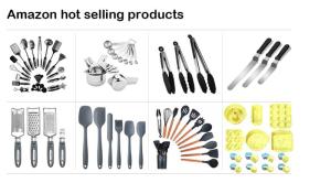 Wholesale usa type: BPA Free and Dishwasher Safe 17 Pieces Plastic Measuring Cups and Measuring Spoons Set