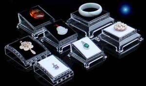 Wholesale plastic display box: Necklace, Jewelry, Jade Ware, Jadeite, White Jade, Amber Pendant Display Stand