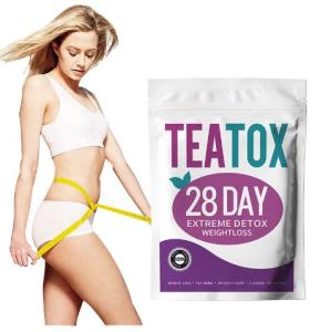 Wholesale herbal slim: 28Day Weightloss TEATOX Herbal Slimming Tea