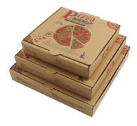 OEM Pizza Box with Good Quality for Export 1pcs Free Sample with Paying Shipping Fee
