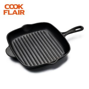 Wholesale grill brush: Cast Iron Grill Pan