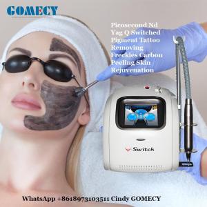 Wholesale Q-Switched Nd:Yag Laser Machine: Picosecond Nd Yag Q Switched Pigment Tattoo Removing Freckles Carbon Peeling Skin Rejuvenation