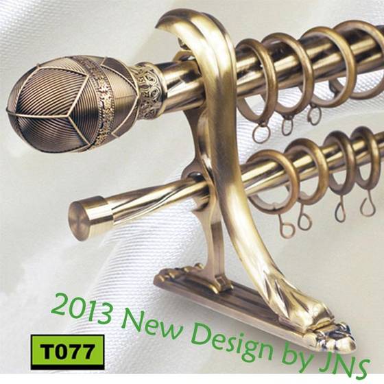 Contemporary  Metal Curtain Rods