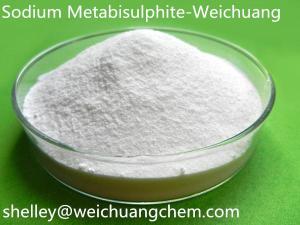 Wholesale vat dyes: White Powder Sodium Metabisulfite 97.0% Food Grade 96.5% Tech Grade