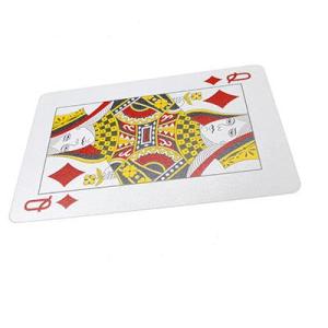 Wholesale play card paper: 100% Virgin White Plastic PVC Playing Cards