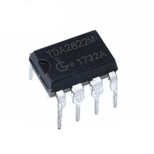 Wholesale power amplifier: New TDA2822 Tda2822m 3V 6V 9V 12V 15V Audio Power Amplifier IC DIP-8