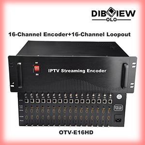 Wholesale vod: 16 in 1 HDMI with Loopout H265 HEVC H264 IP Card Code Streaming Video Encoder for IPTV Hotel Project