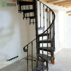 Wholesale stair balustrade: Cast Iron Spiral Staircase