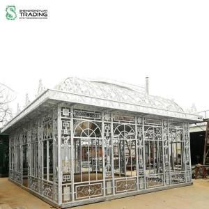 Wholesale architectural decorative glass: Wrought Iron Conservatory