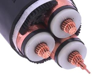 Wholesale 33kv xlpe cable: 33kV Three Core Copper Conductor XLPE Insulated Medium Voltage Power Cable