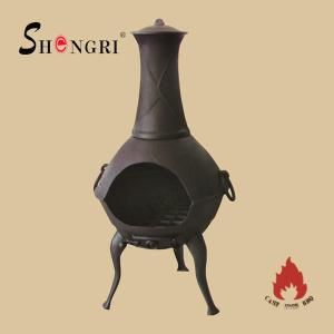 Wholesale outdoor bbq grill: Factory Direct Selling Cast Iron Chimenea