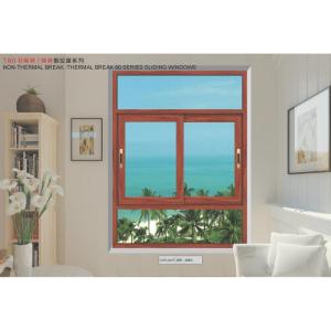 Wholesale aluminum window profile: Custom Color Sliding Glass Aluminum Windows Aluminium Material Profiles Sliding Windows and Doors