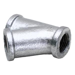 Wholesale equal tee: Side Outlet Tee Banded Equal Fig 165 NPT/BSP Galvanized