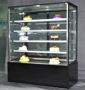 Wholesale b4 c: Square Glass Cake Display Cabinet Cake Showcase