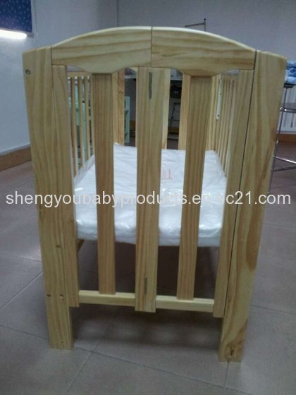 Eu Standard Foldable Wooden Baby Crib Id 9268426 Product Details