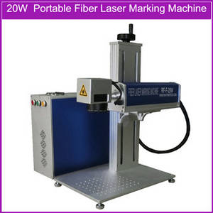 Wholesale ic card making machine: 20W Desktop Mini Fiber Laser Marking Machine Price for Metal Materials