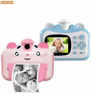 Wholesale hidden recorder: Photo Paper HD 1080P Mini Kids Camera Digital Children Instant Print Camera