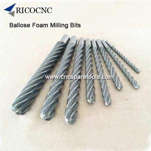 Wholesale long end mill: Ballnose Foam Router Bits Long Foam Mill Bits for EPS Poly Foam Cutting