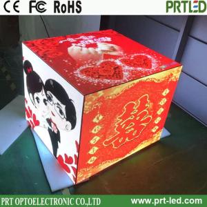 Wholesale recruit: Indoor Outdoor Advertising P2.5 LED Video Logo Sign Programmable LED Cube Screen Display
