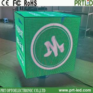 Wholesale led advertisement: 4 Sided 5 Sided Smart Control Outdoor Indoor P2.5 Cubic LED Display Commercial Advertising Magic Box
