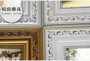 Wholesale Photo & Picture Frames: Ornate Antique European Style Solid Pine Wood Photo Pictures Frame
