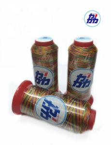 Wholesale Thread: Colorful 100% Polyester Cotton Thread Multi Color Rainbow Sewing Thread