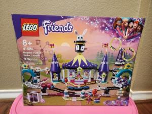Wholesale roller: Original LEGO Friends 41685 Magical Funfair Roller Coaster (974 PCS Part)