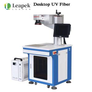 Wholesale mark engrave metal non-metal: Desktop UV Fiber Laser Marking Machine