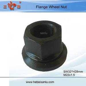 Wholesale flange nut: Flange Wheel Nut M22x1.5