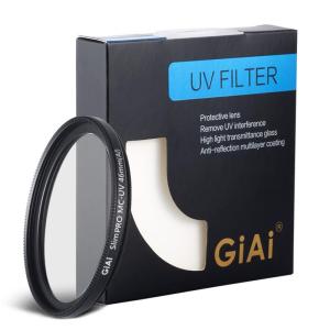 Wholesale dust filters: GiAi 43mm UV Lens Filter Multi-coated Anti-dust Camera Lens Protector