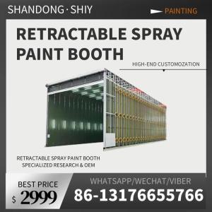 Wholesale Spray Booths: 2023 Retractable Removable Car Spray Booth Furniture Heater Filter