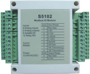 Wholesale remote control: 8 Channel 0-10v 4-20ma Ntc Analog Input 2 Channels 0-10v Analog Output 12 Relay 6 Digital Input