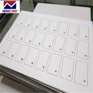 Wholesale pvc chip card: RFID Inlay PVC /PET Sheet with Chip TK4100
