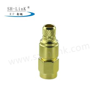 Wholesale coaxial cables: Hot Selling RF Coaxial Plug Connector SMA Male Connector for LMR240Cable