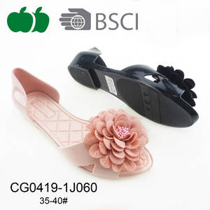 flower jelly sandals