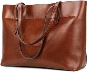 Wholesale christmas gift: Banjara Gear Vintage Genuine Leather Tote Shoulder Bag for Women Satchel Handbag with Top Handles