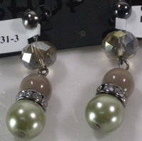 Wholesale Earrings: BH12731-3 Earrings with Crystals