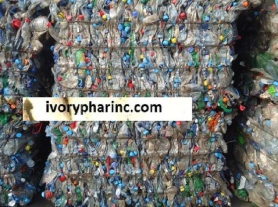 Sell plastic PET bottles, Scrap PET bottle for sale