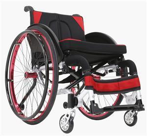 Wholesale tube steel wheel: Leisure Type High Strength Sport Aluminum Manual Wheelchair