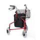 Foldable Aluminum Rollator with 8" Wheels