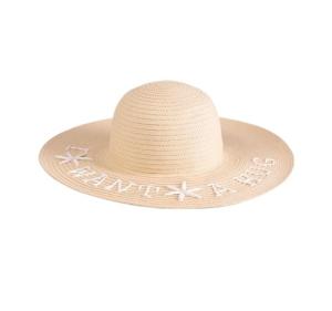 Wholesale packing paper making machine: Embroidered Paper Braid Floppy Hat