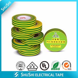 Wholesale wire tape: PVC Ground Wire Marking Tape