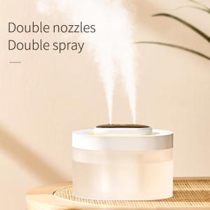 Wholesale nozzle: 2021 New Technology Rechargeable USB Household Air Humidify Double Nozzle 1L Dual Spray Humidifier