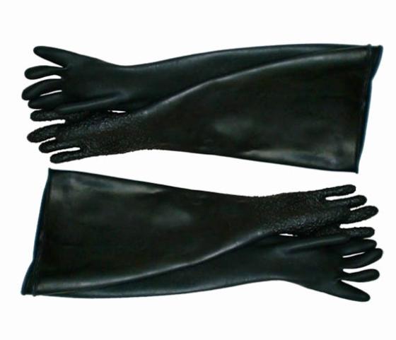 Wear Resistant Sandblast Cabinet Glove Rubber Glove Hand Glove Id