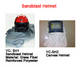 Sandblasting Helmet Blast Hood Canvas Helmet Safety Cap for Sandblasting Equipment