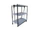 Sell  Square Pipe Iron Board Three Tier Foldable Trolley