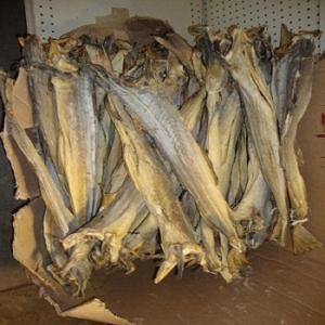 Stockfish of Cod in 10 kg retail pack. – Dryfish of Norway