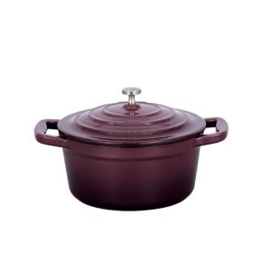 Wholesale kitchen pot: ASQG-15cm Enamel Cast Iron Dutch Oven