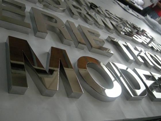 Polished Stainless Steel Letters(id:4641926) Product details - View ...